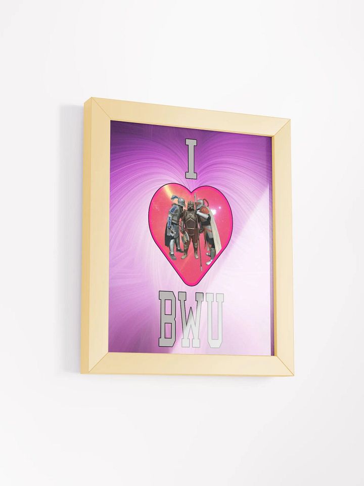 I <3 BWU Poster product image (49)
