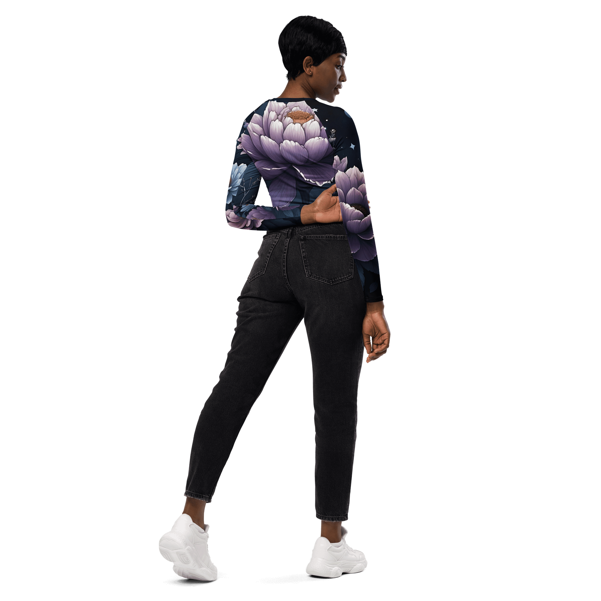 The Midnight Garden Crop Top product image (4)