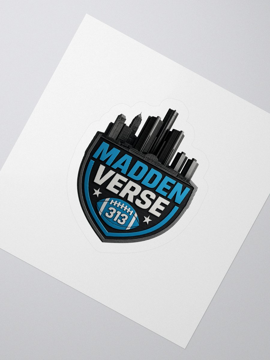MADDEN VERSE 313 DETROIT CITYSCAPE STICKER product image (2)