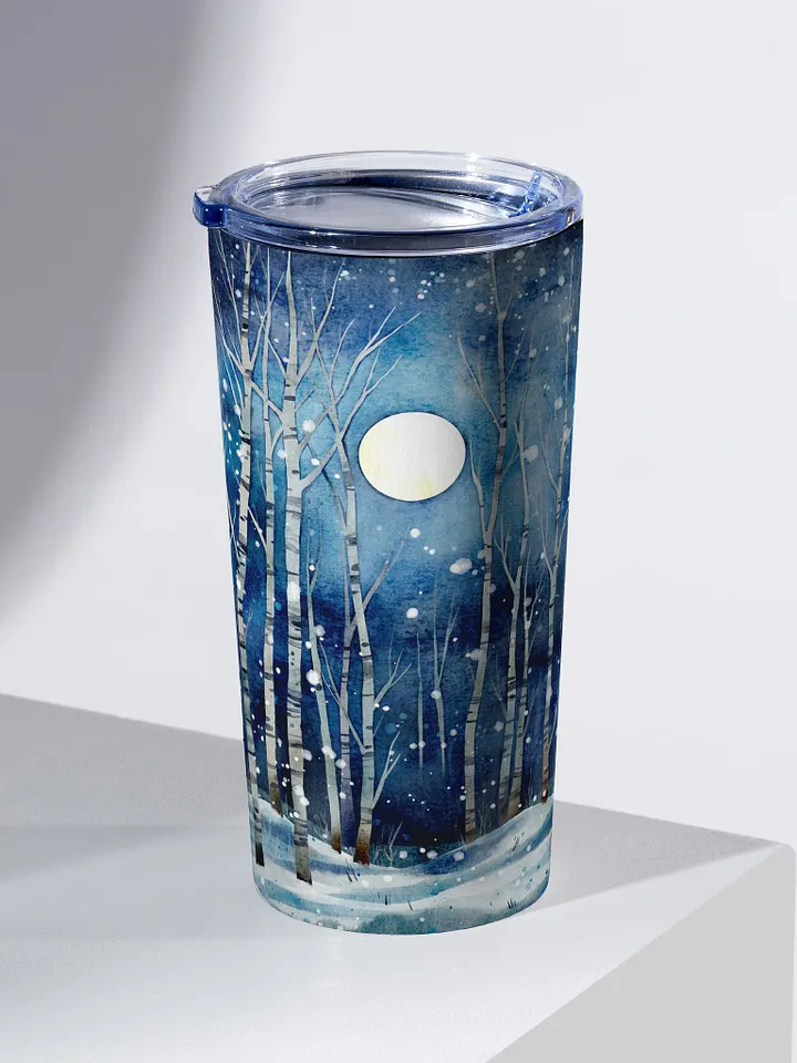 Moonlit Birch Forest Tumbler product image (2)
