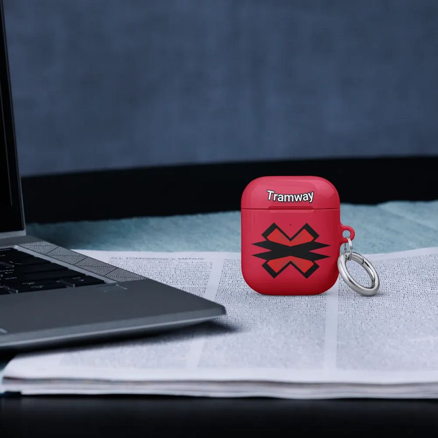 Coque Boîtiers AirPods Rouge product image (12)