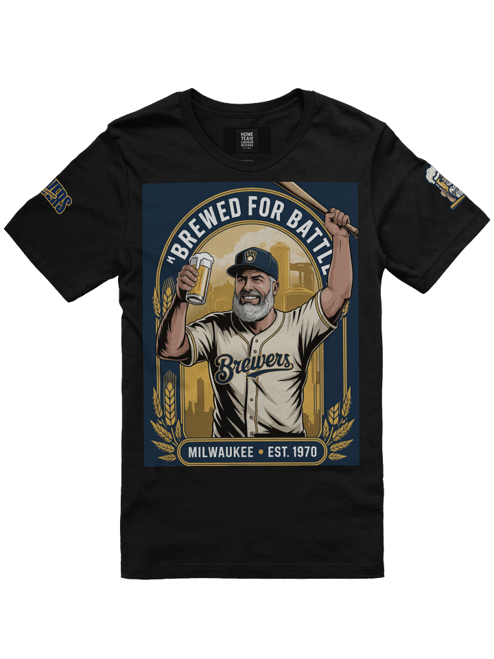 Brewed for Battle Tee | Milwaukee Brewers | MLB Home Locker product image (1)