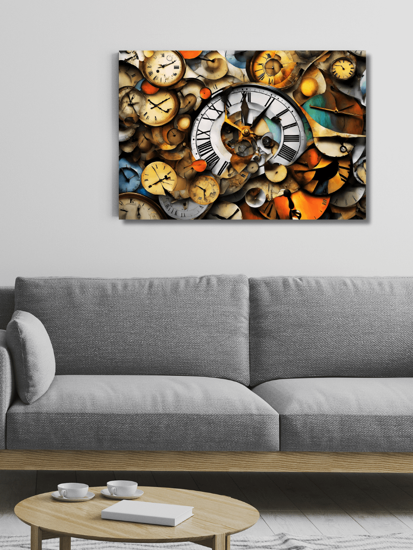 Time Confusion-16 | Canvas Artistic Wall Painting product image (5)