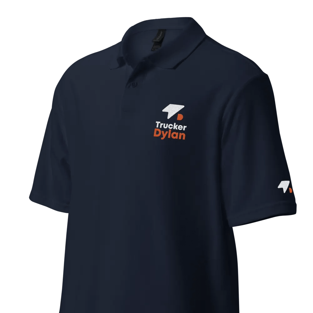 First Edition: Unisex Polo with Vertical TD Logo product image (12)