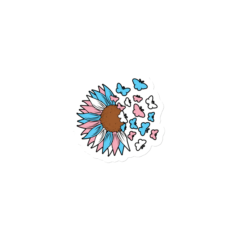 Trans Sunflower Magnet product image (1)