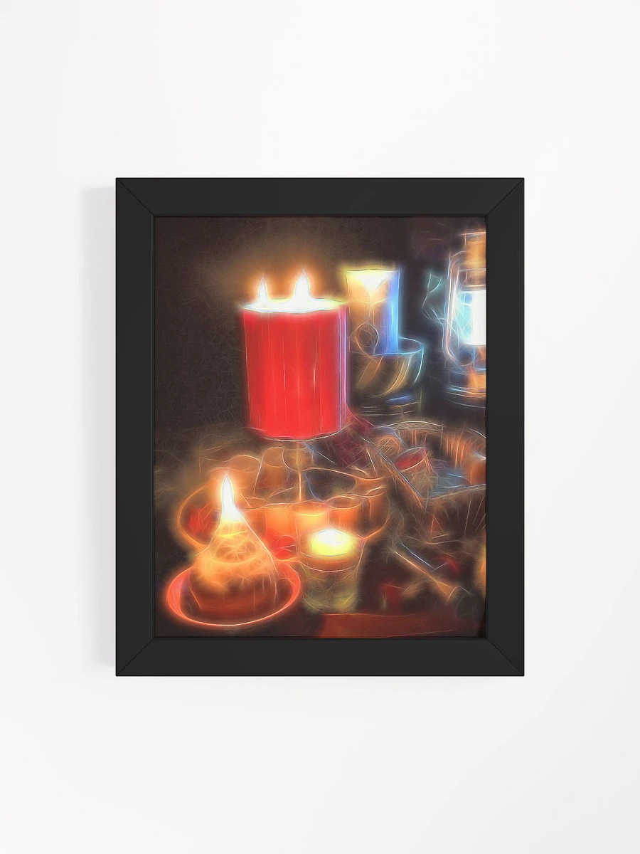 Candle Still Life Framed Poster product image (115)