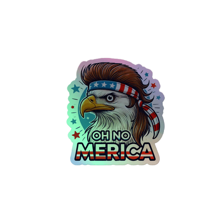 OH NO 'MERICA STICKER product image (2)
