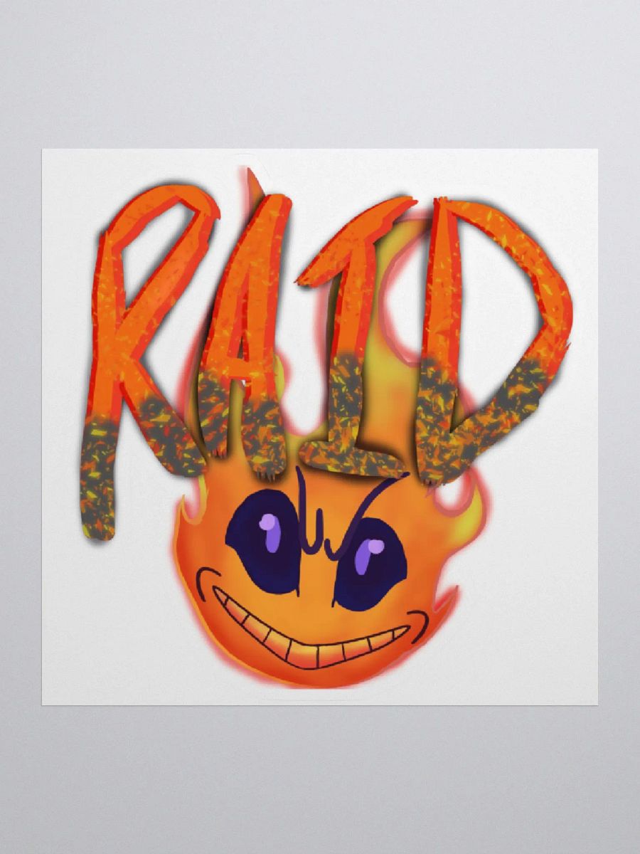 Sinder Raid Sticker product image (1)