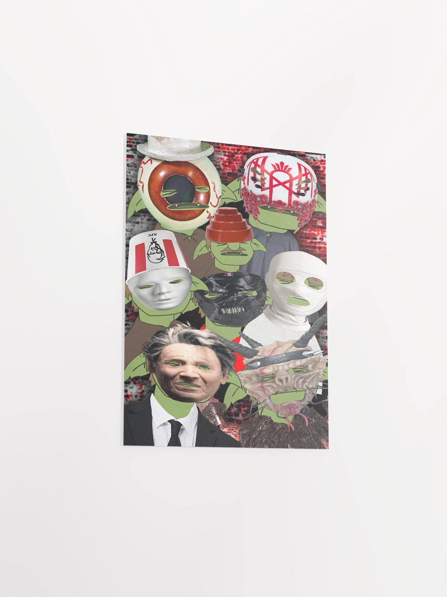 MASK POSTER *LIMITED EDITION* product image (3)