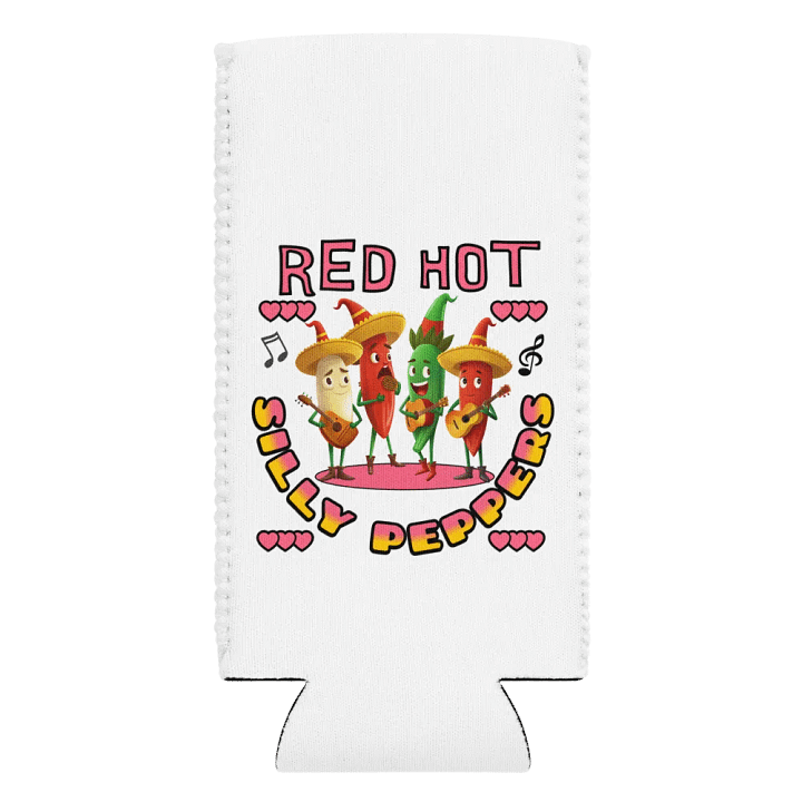 Red Hot Silly Peppers Sizzling Fiesta Can Cooler product image (2)