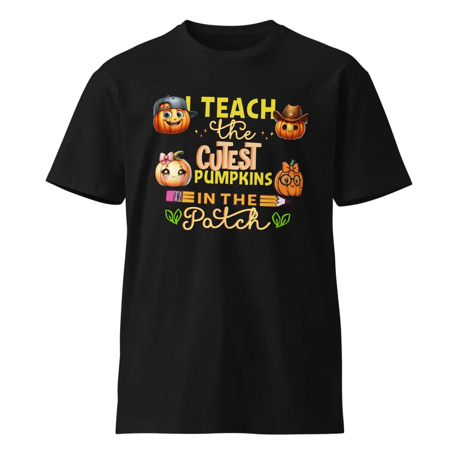 Cute Pumpkin Patch Teacher T-shirt product image (1)