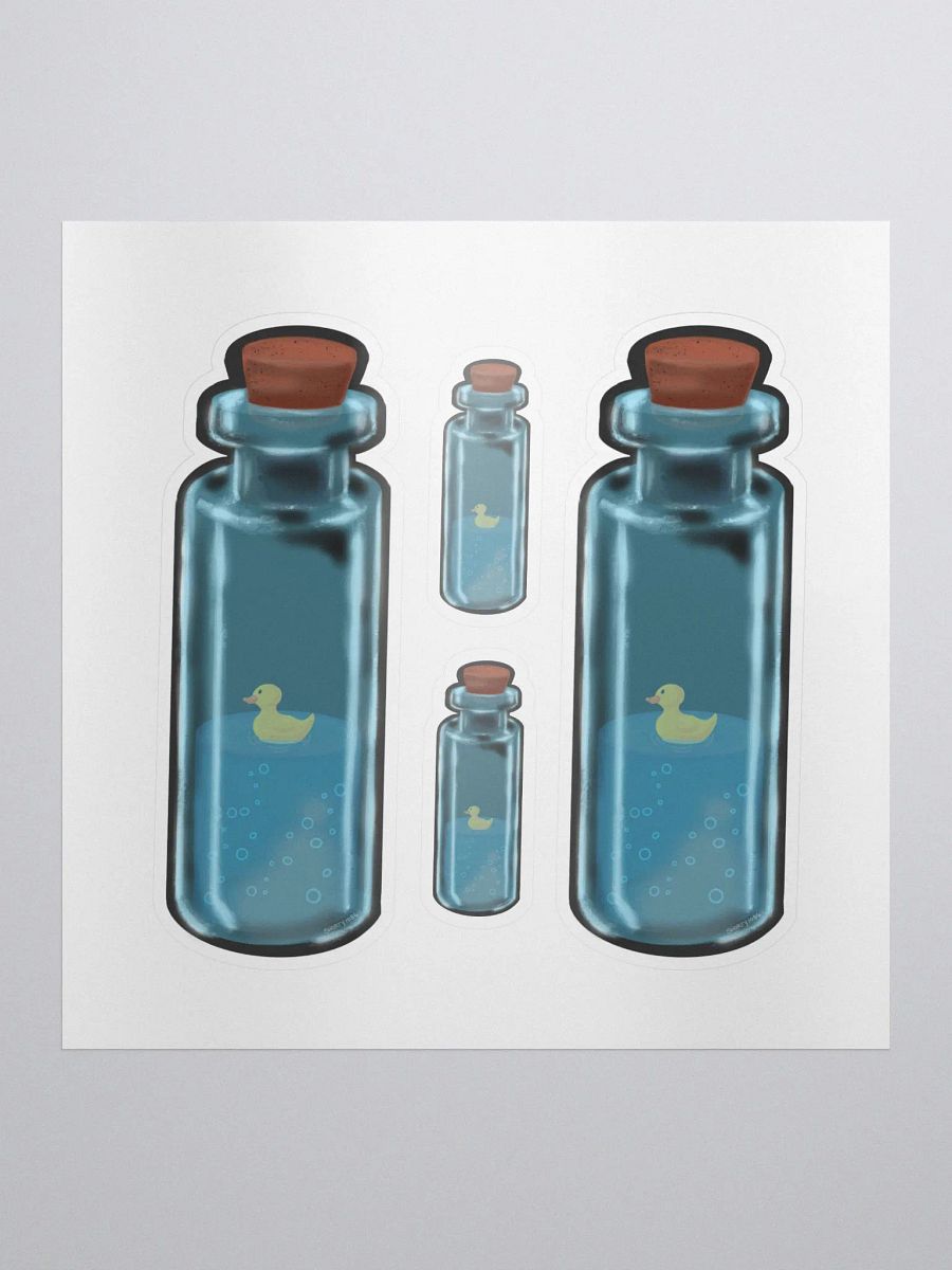 Courage of Duck Stickers product image (2)