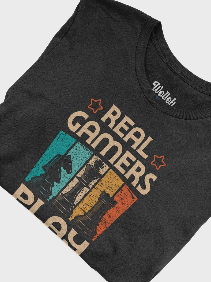 Real Gamers Play Chess T-Shirt – Checkmate in Style product image (6)