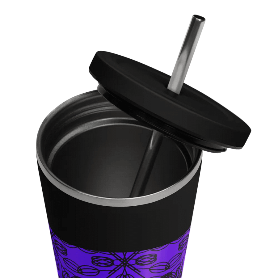 Violet & Lace Insulated Tumbler product image (10)