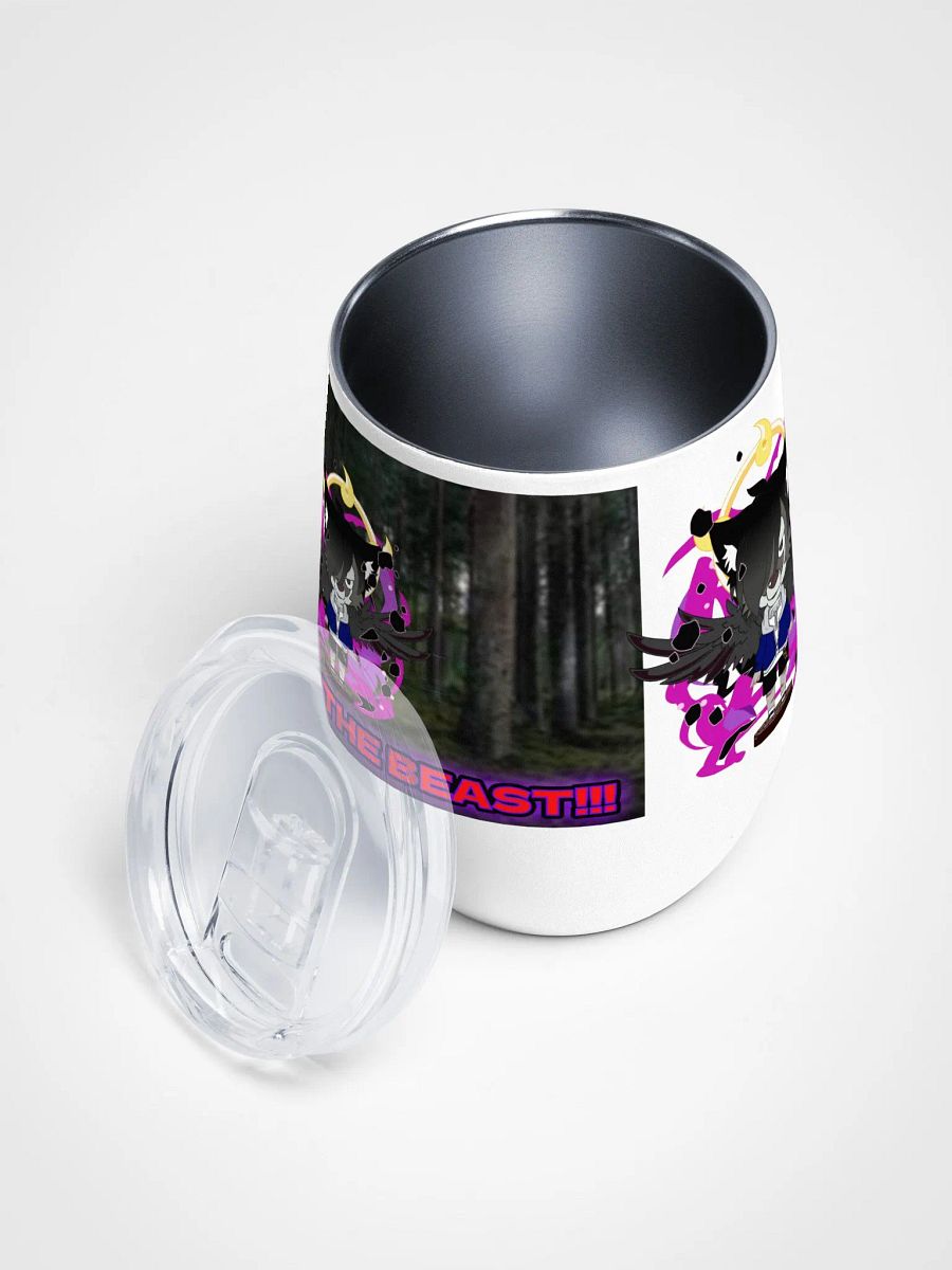 Unleash the beast- wine tumbler product image (3)