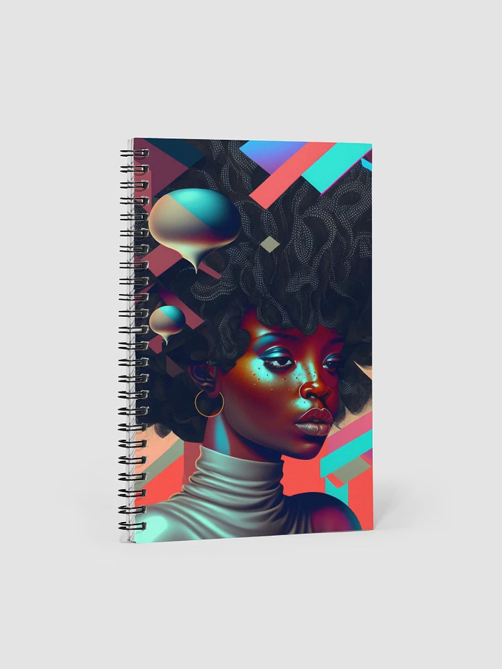 Abstract Black Professionalism Notebook product image (1)