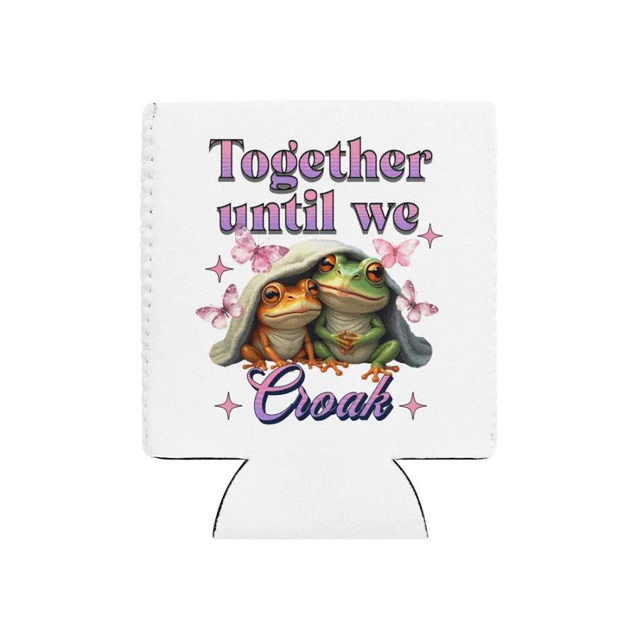 Together Until We Croak Frog Frogtastic Can Cooler Duo product image (1)