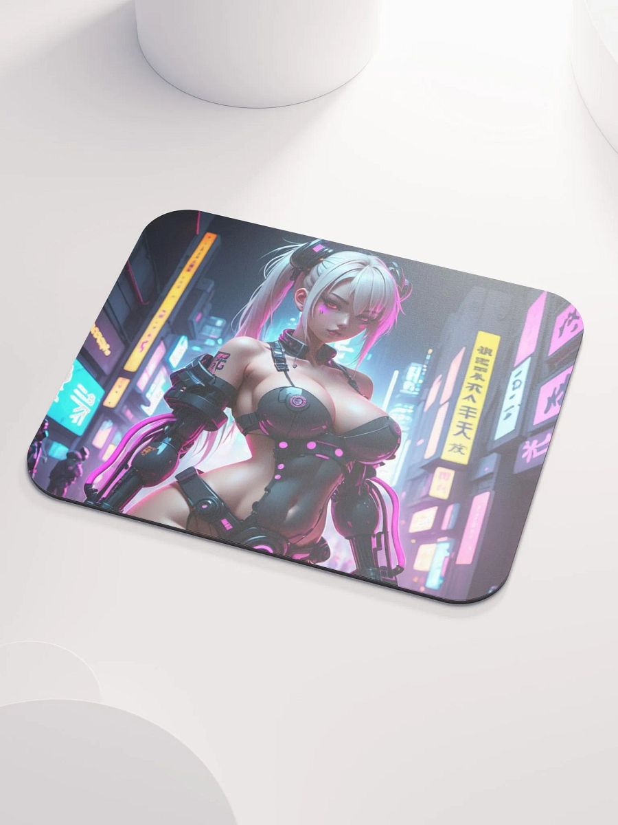 Neon Cyberpunk Mouse Pad product image (4)