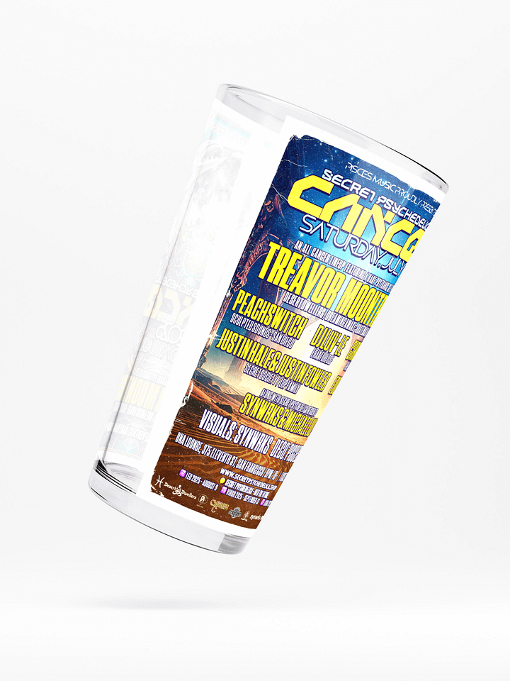 Cancer 2025 Shaker Pint Glass product image (2)