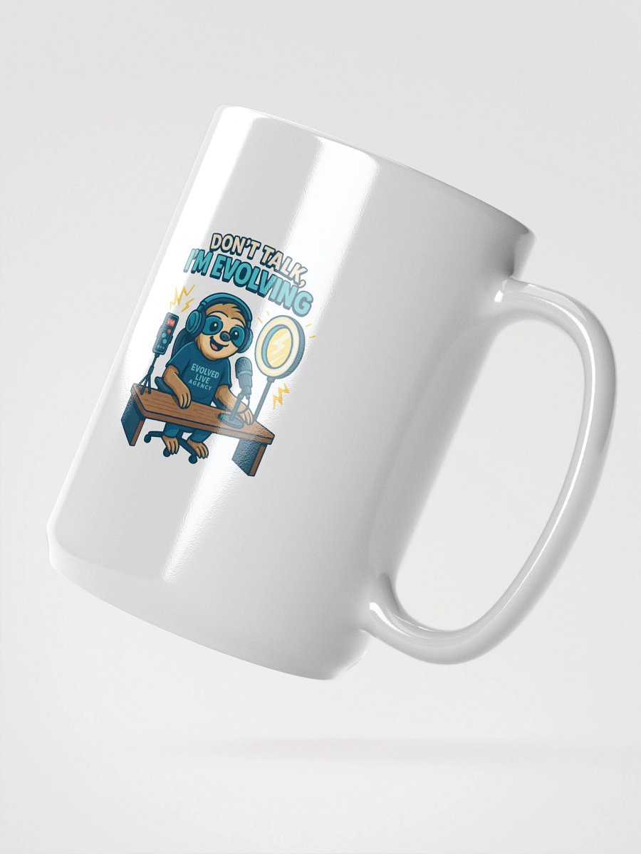 Evolving Sloth White Mug product image (2)