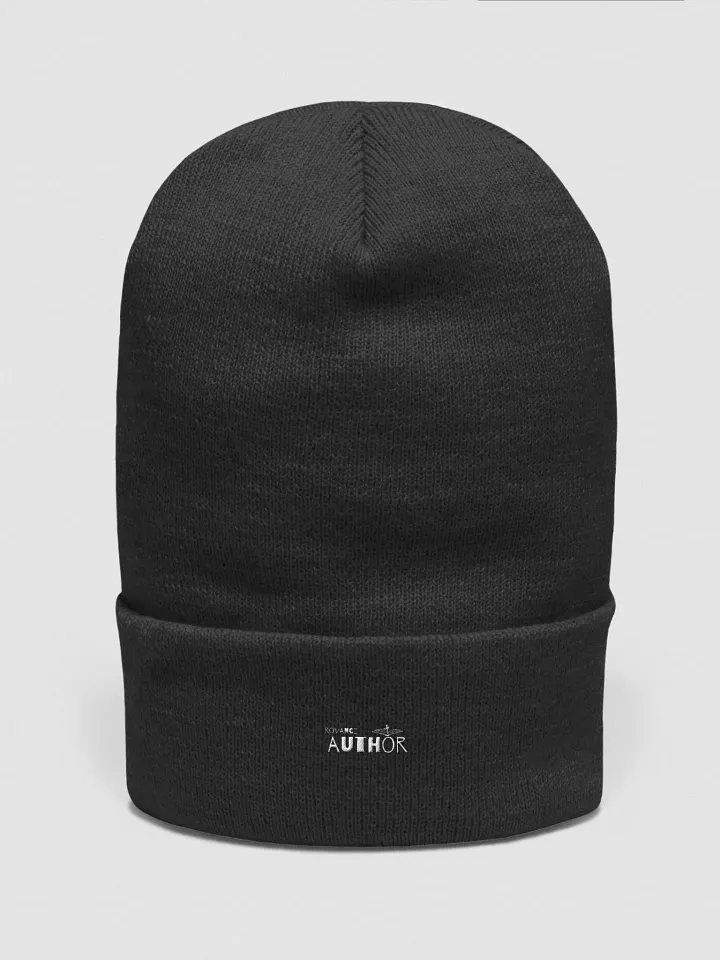 Romance Author Silver Text Beanie product image (1)