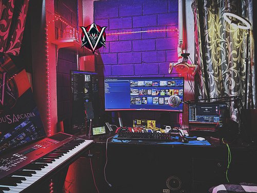 Levelling up my game with this battle station! 💣 Who’s ready for the next round? #EpicSetup #victoriousarcadia #victoriousarc...