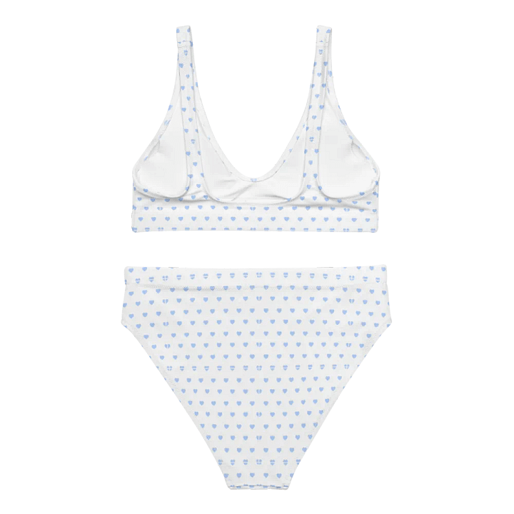 Pastel Heart Seamless Pattern High Waisted Bikini - V9 product image (2)