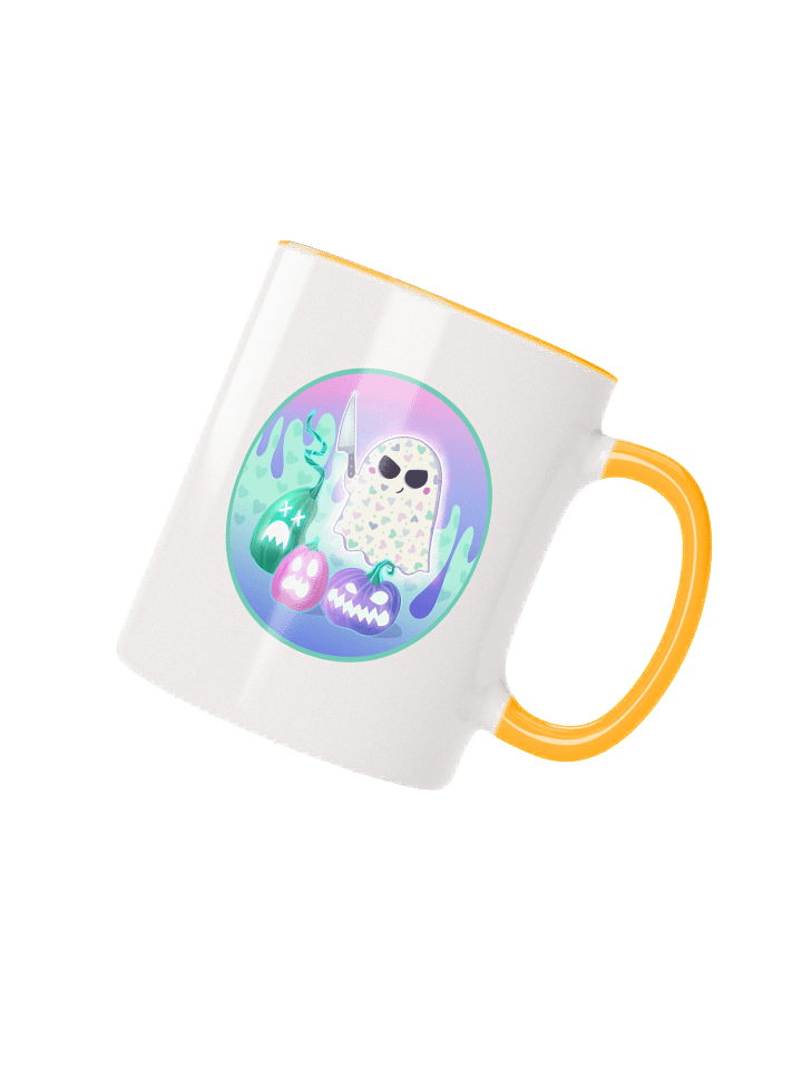 Pastel Little Ghost Pumpkin Carver - Ceramic Mug product image (1)
