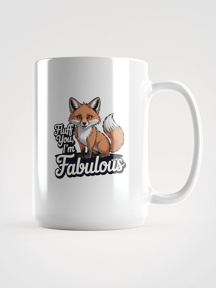 Fabulous Fox White Glossy Mug product image (1)