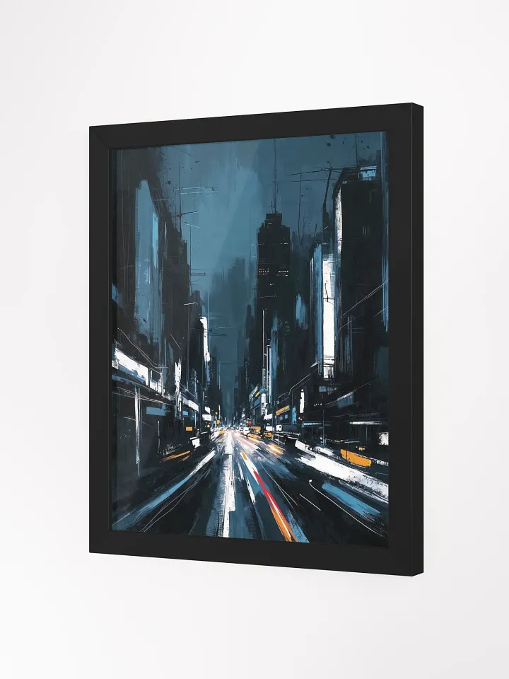Abstract Cityscape Framed Print product image (12)