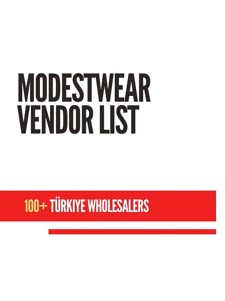 Turkiye Modest Fashion Vendor List product image (1)