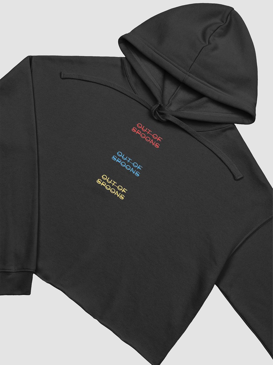 Vibrant Spoonful Crop Hoodie product image (3)