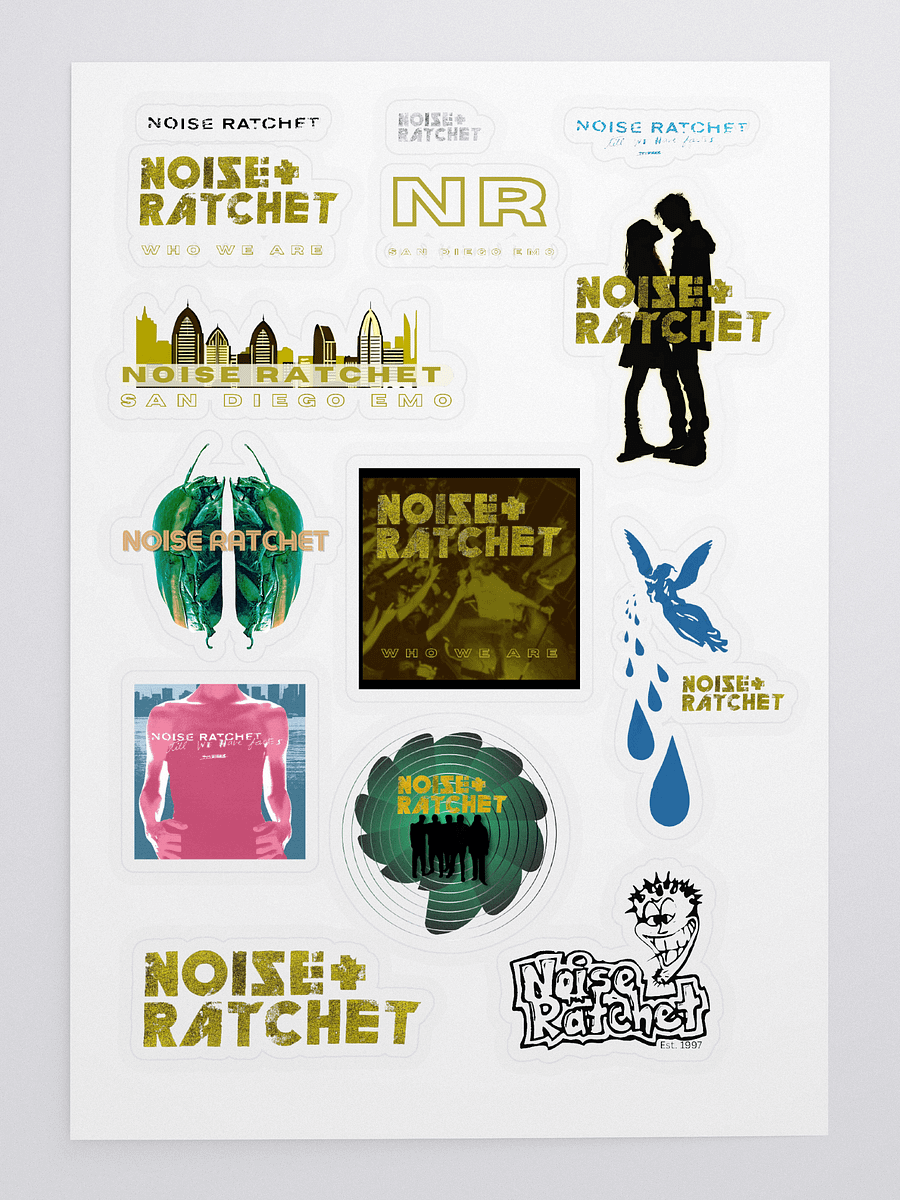 Noise Ratchet - Sticker Sheet (14 Stickers) product image (3)