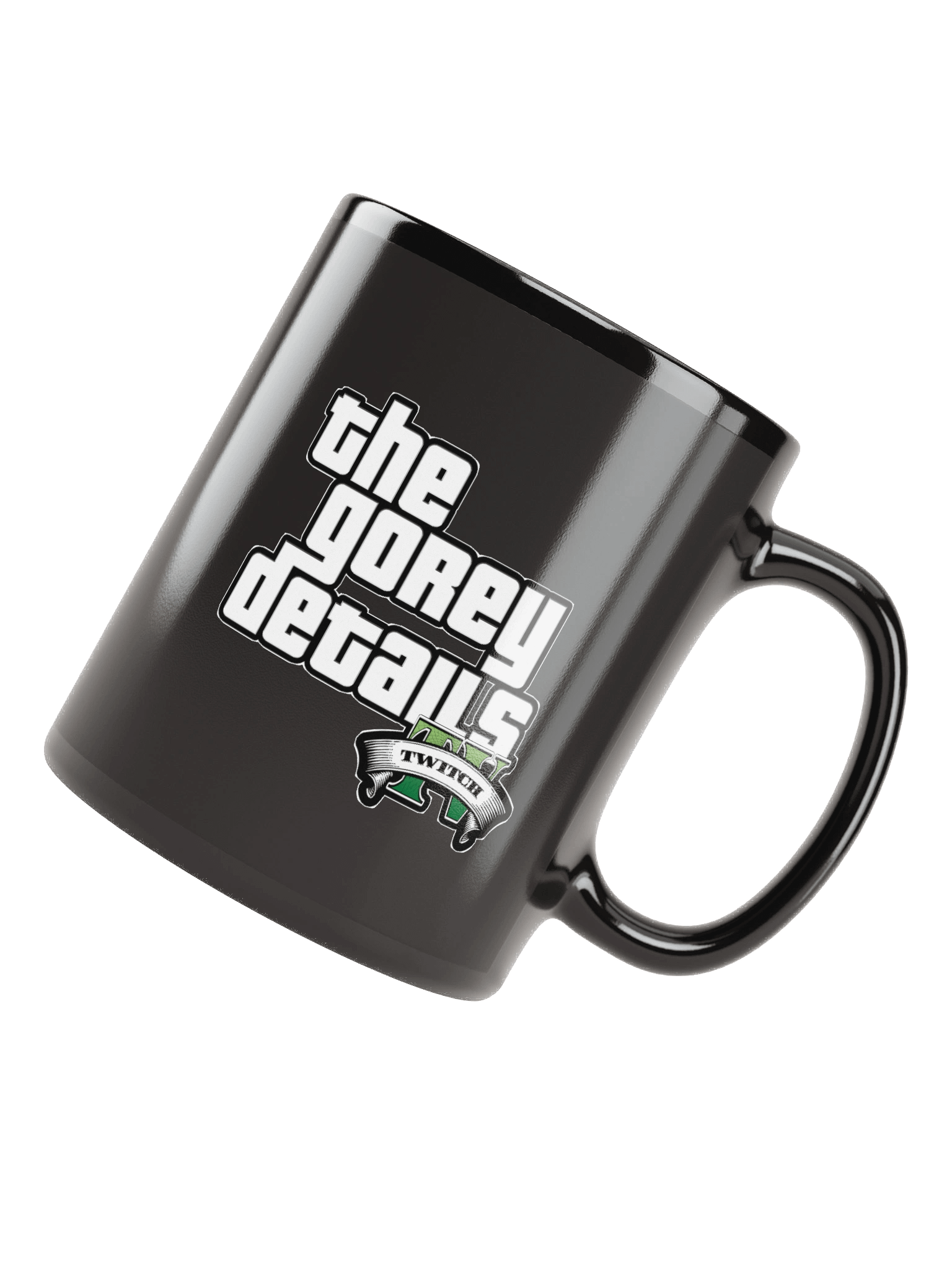 TGD - Black Glossy Mug product image (7)