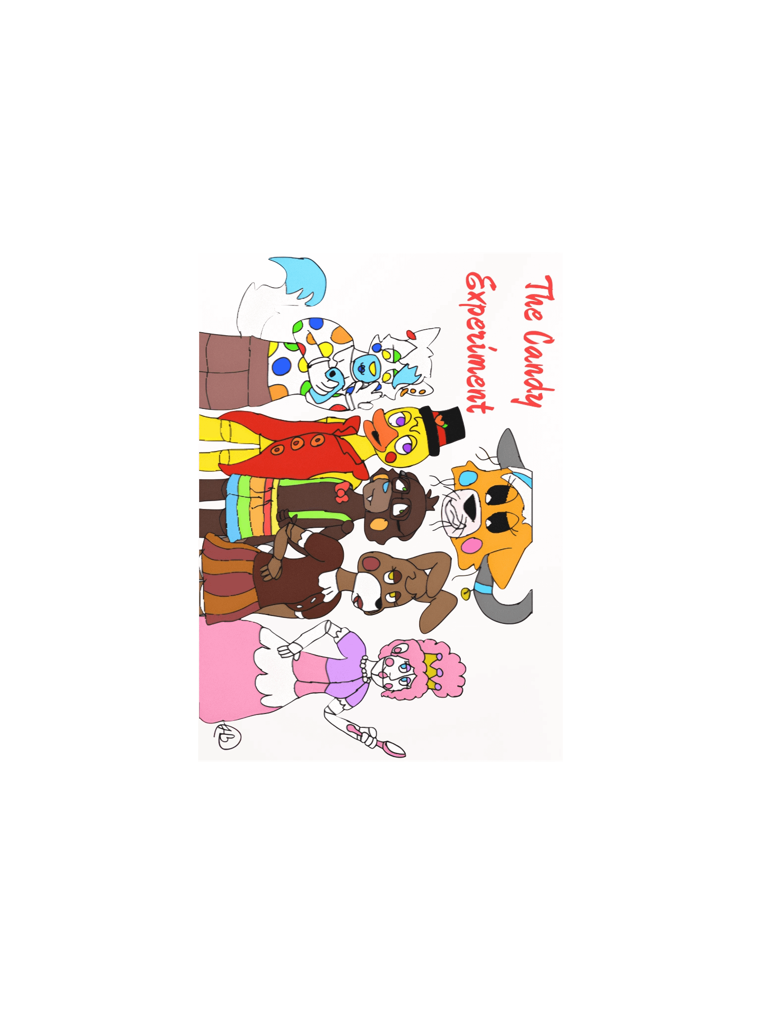 The Candy Experiment Cast Poster product image (3)