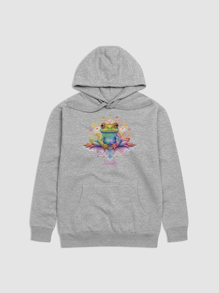 "Namaste Frog" Hoodie – Embrace the Peaceful Vibes product image (8)
