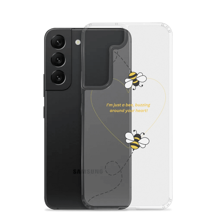 Buzzing with Love: Samsung Clear Case product image (7)