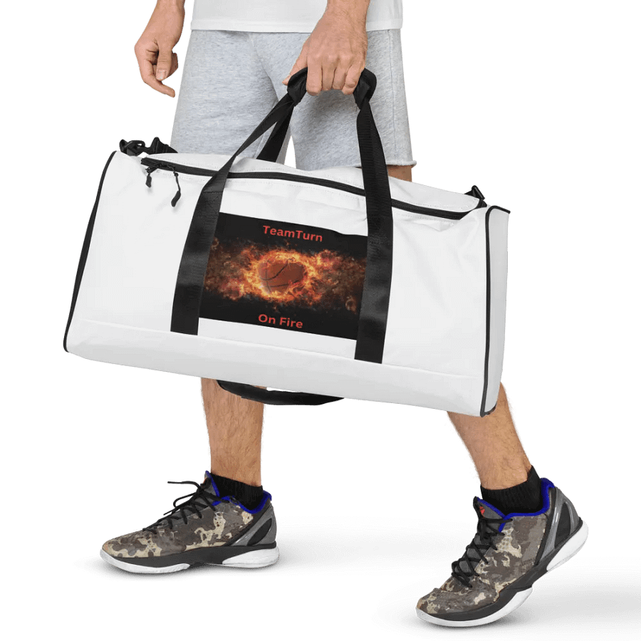 Flame Dunk All-Over Duffle Bag product image (7)