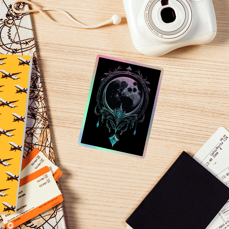Lunar Enchantment Holographic Sticker Set product image (1)
