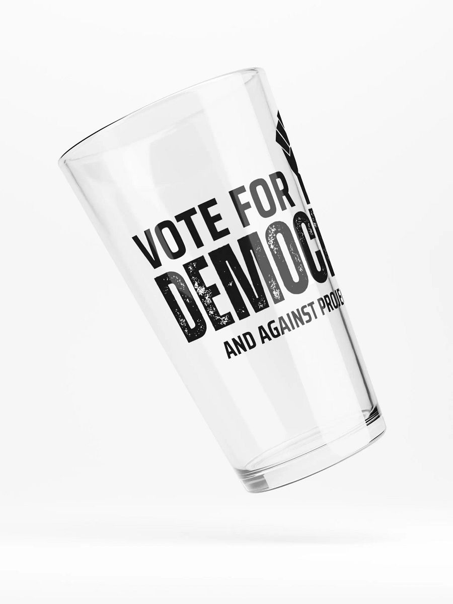 Pris-Vote For Democracy- Shaker Pint Glass product image (4)