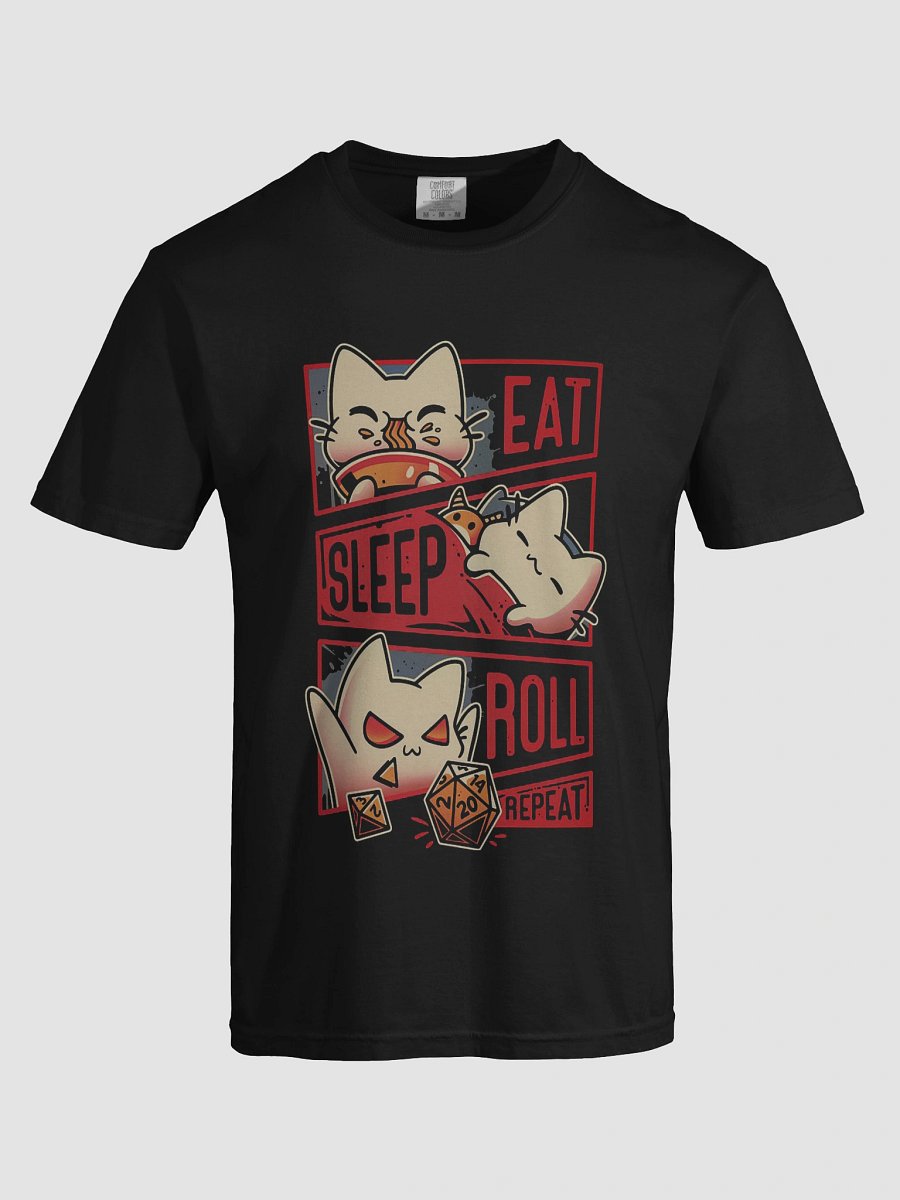 Eat Sleep Roll Repeat T-Shirt product image (5)