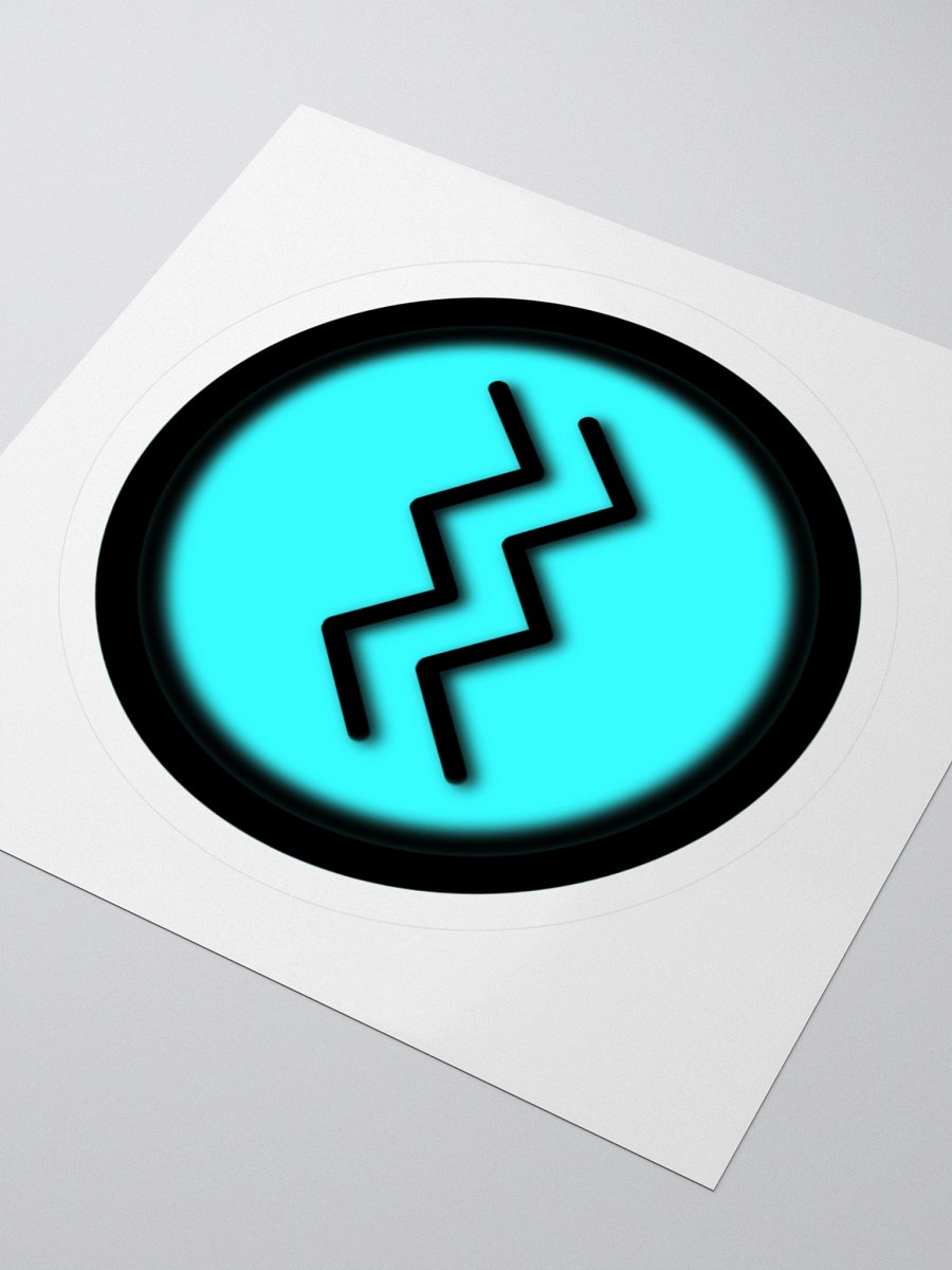 Aquarius Kiss Cut Stickers product image (9)
