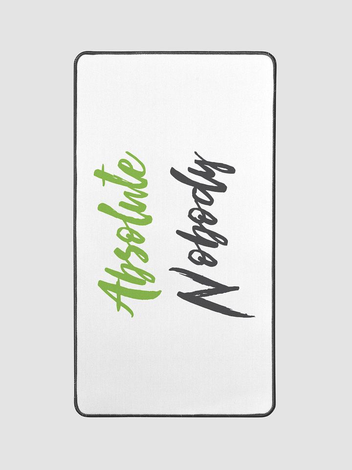 Nobody's Desk Mat product image (1)