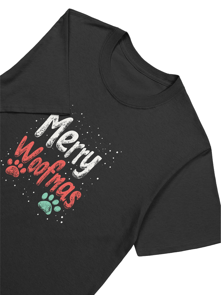 Merry Woofmas Unisex Christmas T-Shirt product image (6)