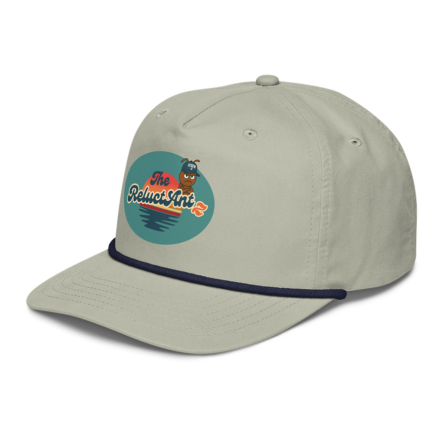 Screw U Hat by The ReluctAntz – Light Gray Golf Rope Cap product image (3)