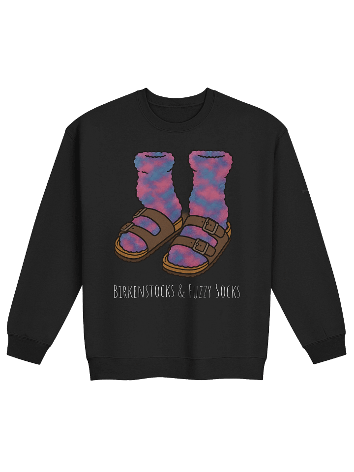 Birkenstocks & Fuzzy Socks Sweatshirt product image (1)
