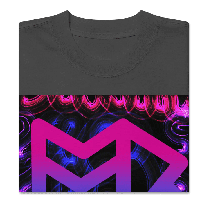 ToRk Rune Oversized Faded T-Shirt (Bisexual Tones) product image (2)