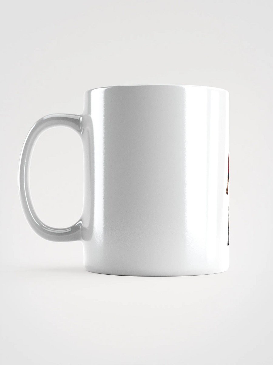 White Glossy Mug | AI Design FREE PALESTINA product image (6)