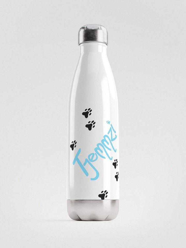Tjemmzi Pawprint Stainless Steel Water Bottle product image (1)