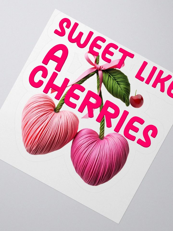 Sweet Like a Cherries - Kiss Cut Stickers product image (5)